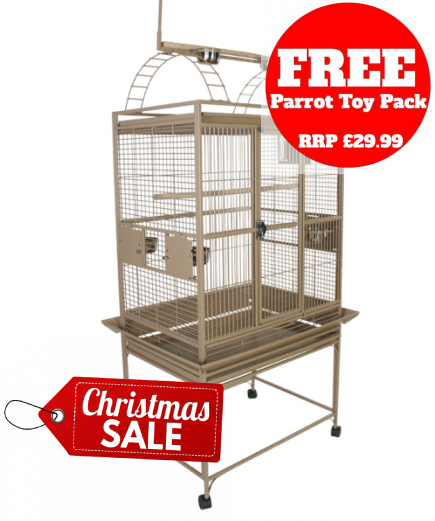 Parrot-Supplies Dakota Play Top Parrot Cage Stone Parrot-Supplies Dakota Play Top Parrot Cage Stone